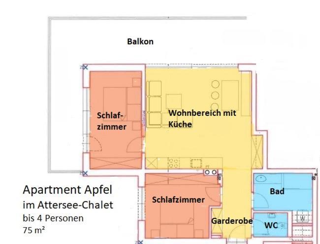 Attersee-chalet Angermann Familie Spalt *